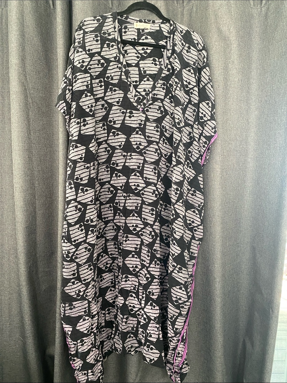Kantha Bae Black & White Patterned Muu